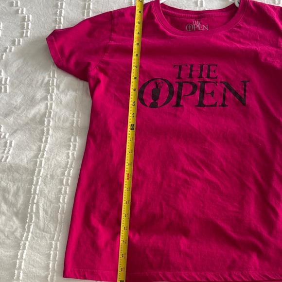 The Open Bright Pink T-Shirt | British Open  RUNS SMALL - Picture 7 of 7